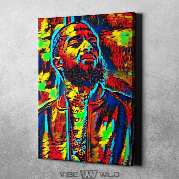 Nipsey Hussle Canvas Painting
