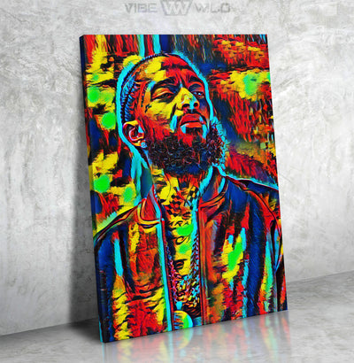 Nipsey Hussle Canvas Wall Art Poster