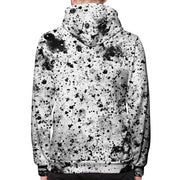 Paint Splatter Pullover Hoodie Back