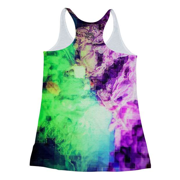 Pixel Matrix Vibe Wild Racerback Tank back