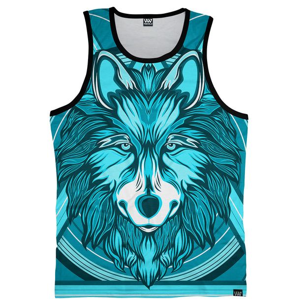 Prizm Wolf Men's Tank Top Front