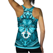 Prizm Wolf Racerback Tank back body