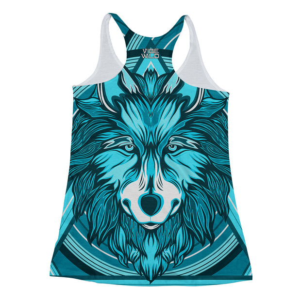 Prizm Wolf Racerback Tank back