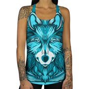 Prizm Wolf Racerback Tank front