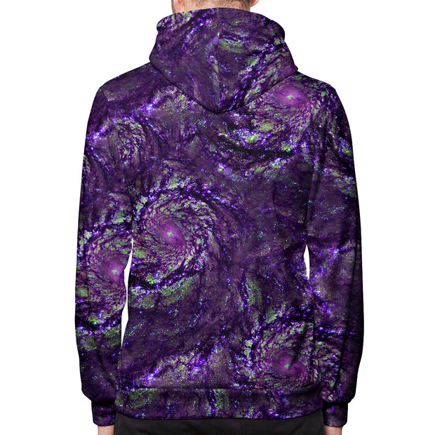 Purple Hurricane Pullover Hoodie Back