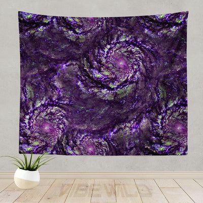 Purple Hurricane Tapestry Wall Art Decor