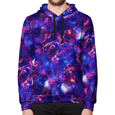 Vibe Wild Royal Energy Pullover Hoodie Front