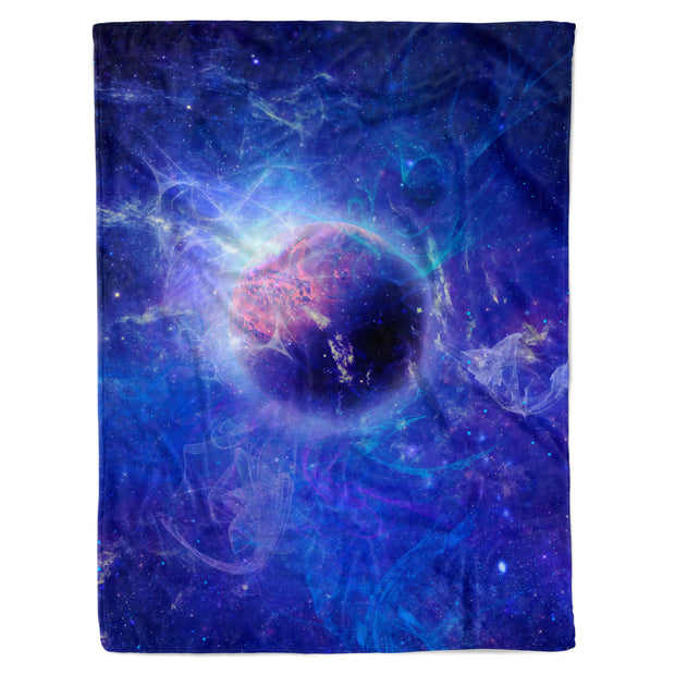 Vibe Wild Sapphire Energy Fleece Blanket 60x80