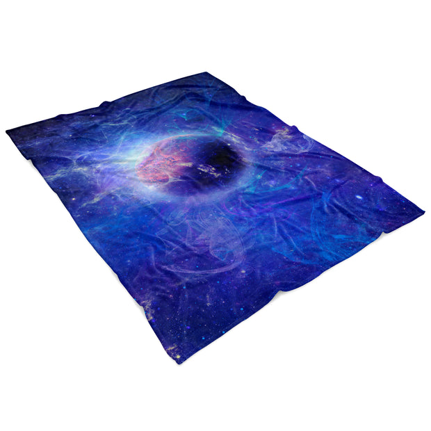 Sapphire Energy Fleece Blanket 60x80 Angled