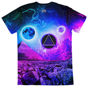 Space Pyramid Men's Tee Back