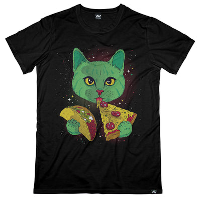 Taco Pizza Cat Shirt