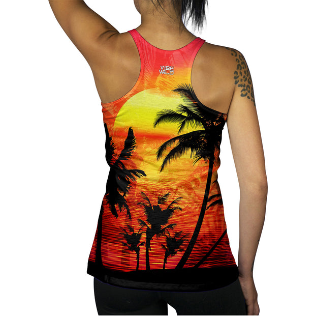 Tropical Punch Racerback Tank back body