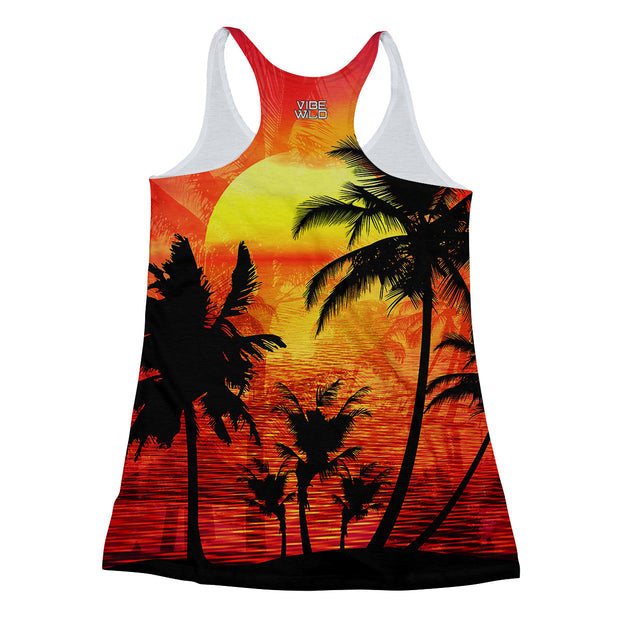 Tropical Punch Racerback Tank back