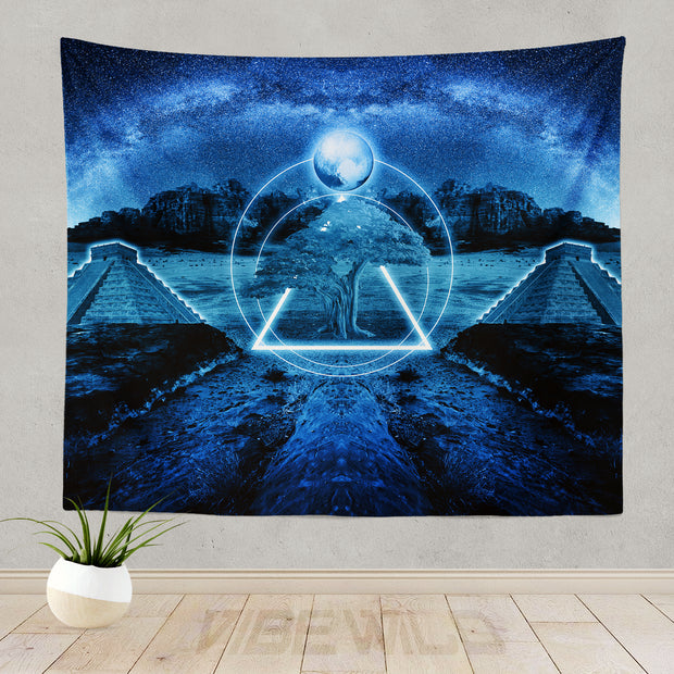 Twilight Galaxy Tapestry Wall Art Decor