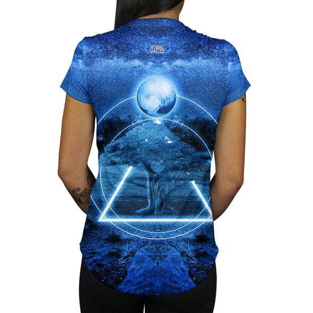 Twilight Galaxy Women's Tee Back