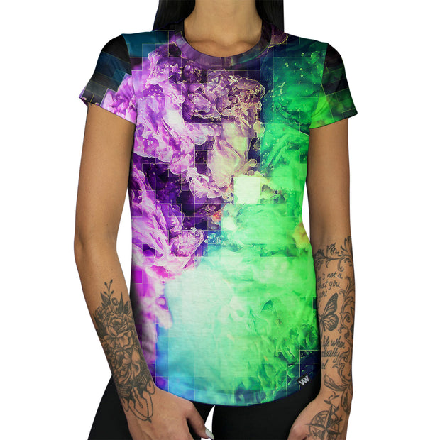 Vibe-Wild-Pixel-Matrix-Women's-Tee